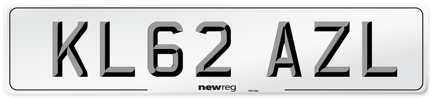 KL62 AZL Number Plate from New Reg